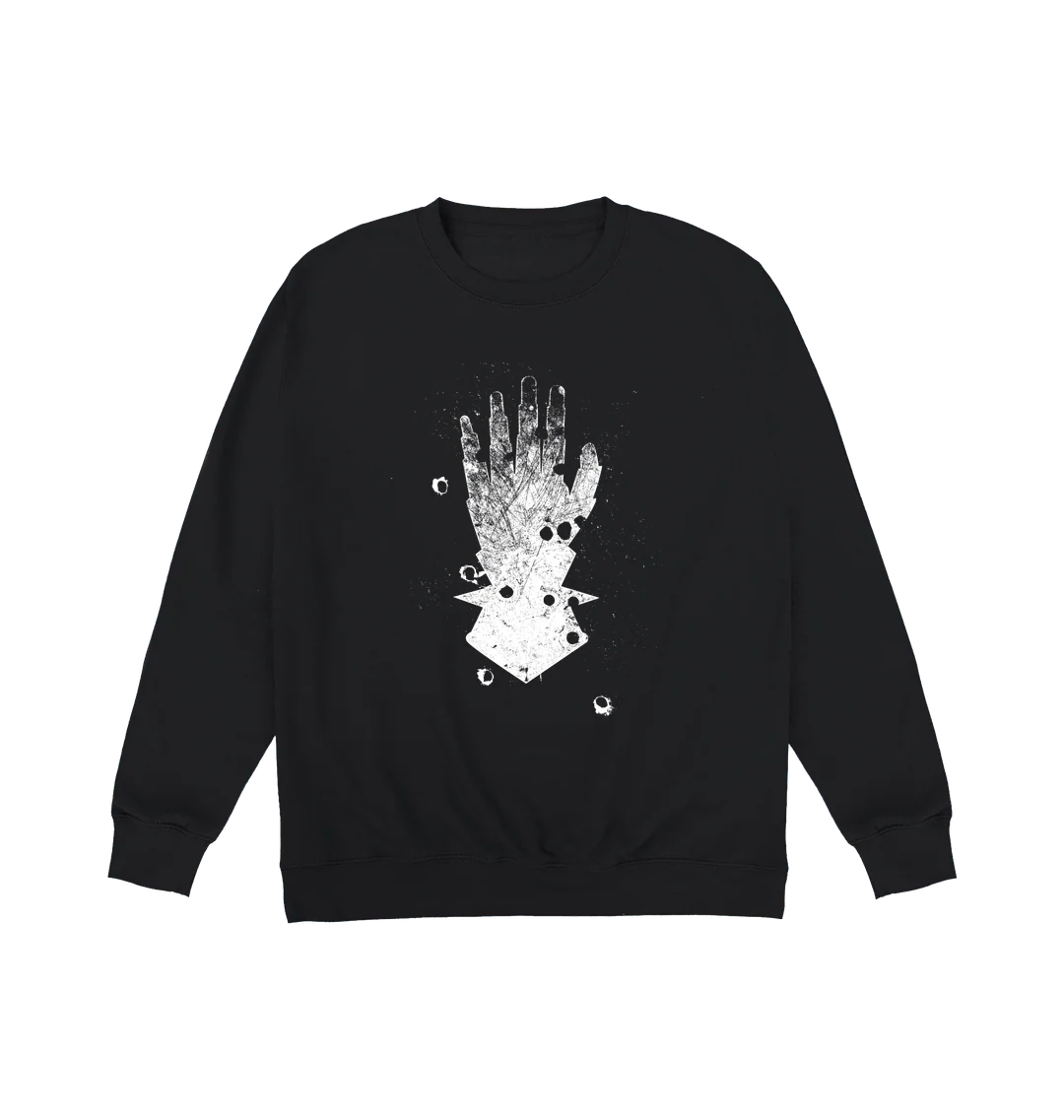 18952-deep-black-xl-deep-black-xl-variation-1.webp Warhammer 40,000: Iron Hands Battleworn Insignia Sweatshirt