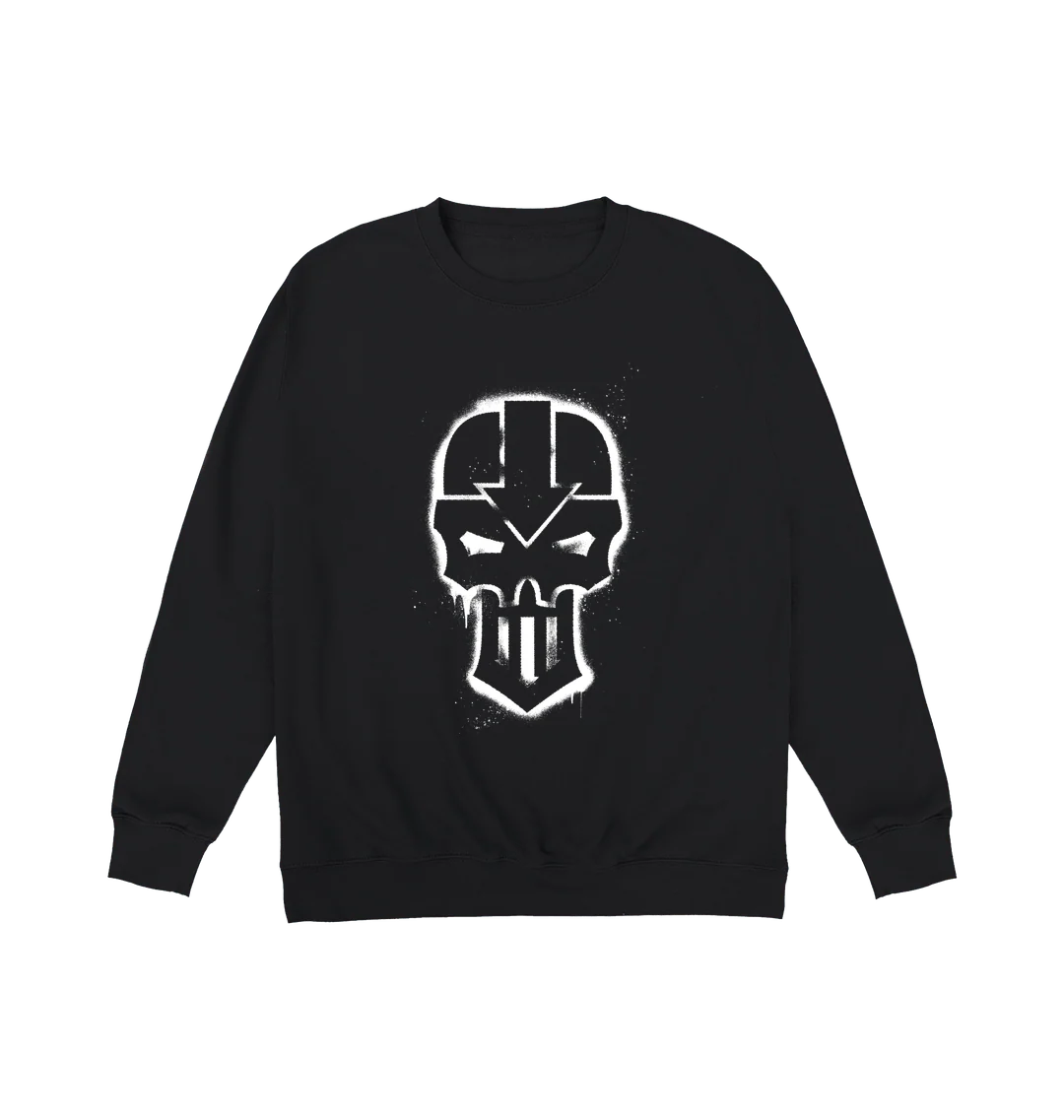 19046-warhammer-40-000-iron-warriors-graffiti-insignia-sweatshirt-1.webp Warhammer 40,000: Iron Warriors Graffiti Insignia Sweatshirt