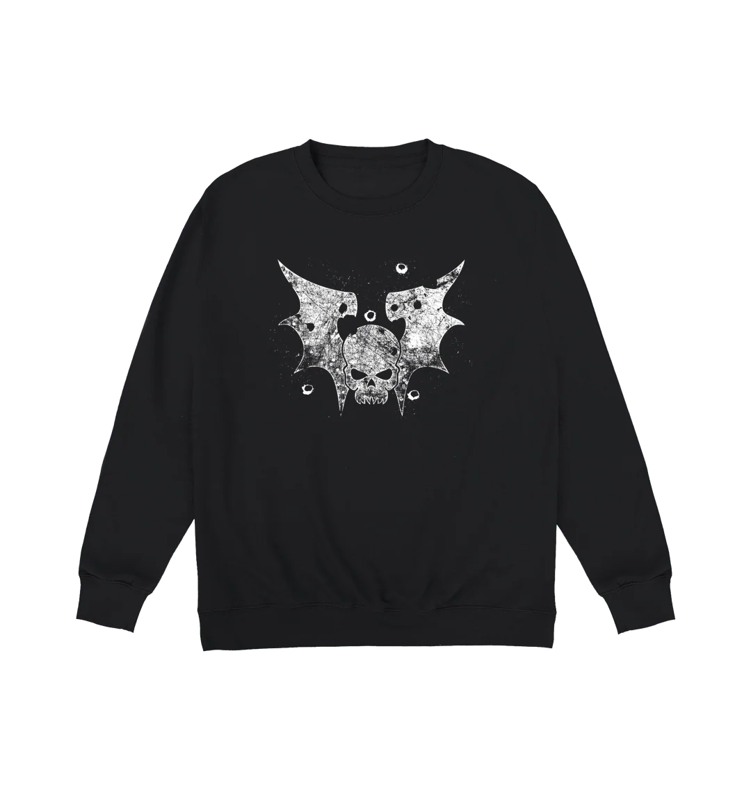 19352-warhammer-40-000-night-lords-battleworn-insignia-sweatshirt-1.webp Warhammer 40,000: Night Lords Battleworn Insignia Sweatshirt