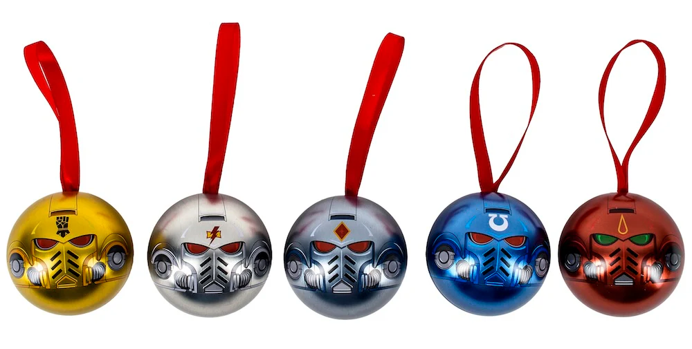 19406-warhammer-40-000-novelty-space-marine-chapter-helmet-baubles-6-pack-8.webp Warhammer 40,000: Novelty Space Marine Chapter Helmet Baubles- 6 pack