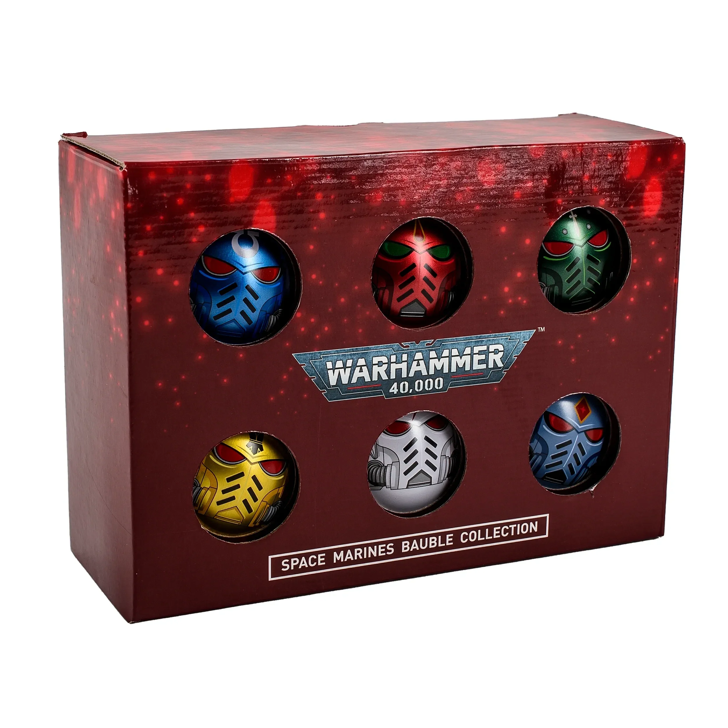 19406-warhammer-40-000-novelty-space-marine-chapter-helmet-baubles-6-pack-9.webp Warhammer 40,000: Novelty Space Marine Chapter Helmet Baubles- 6 pack