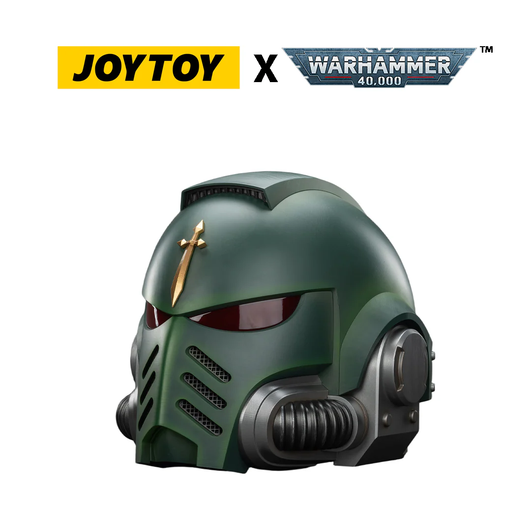 JoyToy Warhammer 40,000: Dark Angels Mk X Helmet (1/1 Scale) Preorder.