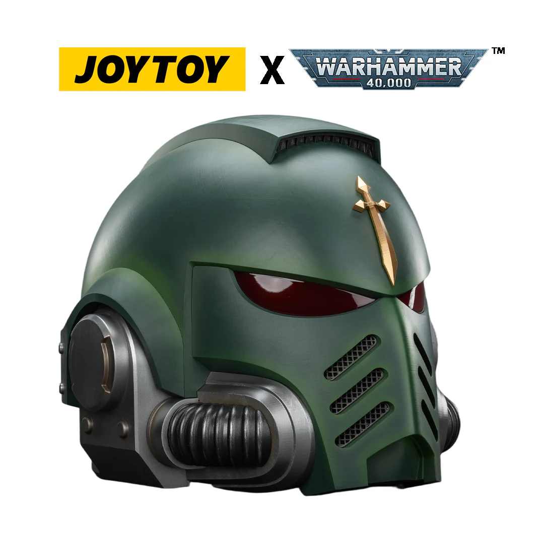 JoyToy Warhammer 40,000: Dark Angels Mk X Helmet (1/1 Scale) Preorder.