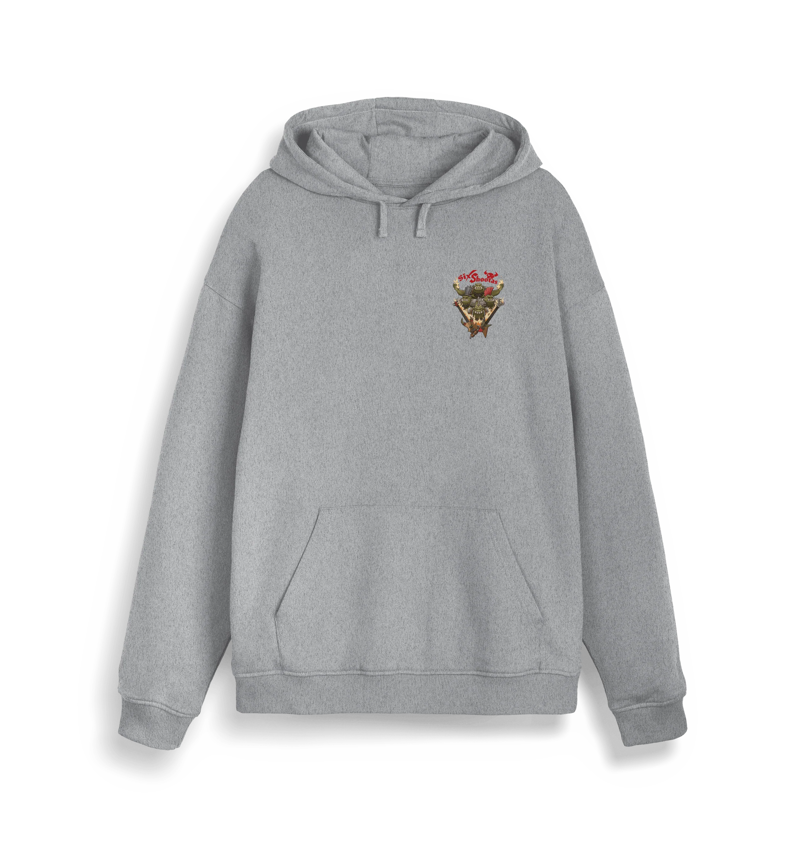 Warhammer 40,000: Shootas, Blood & Teef Tour Pocket Print Heather Hoodie