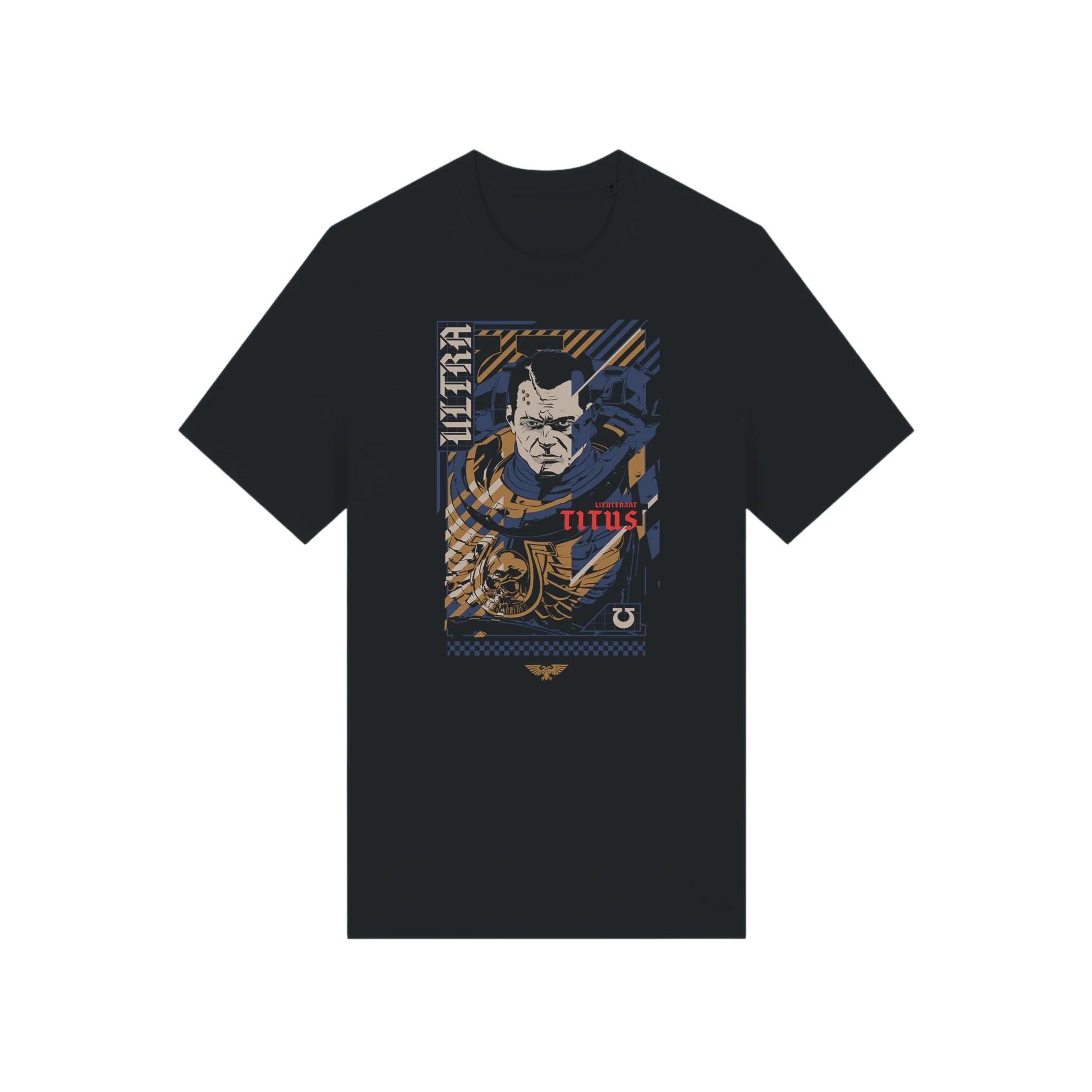 Warhammer 40,000: Space Marine 2 Lieutenant Demetrian Titus T Shirt