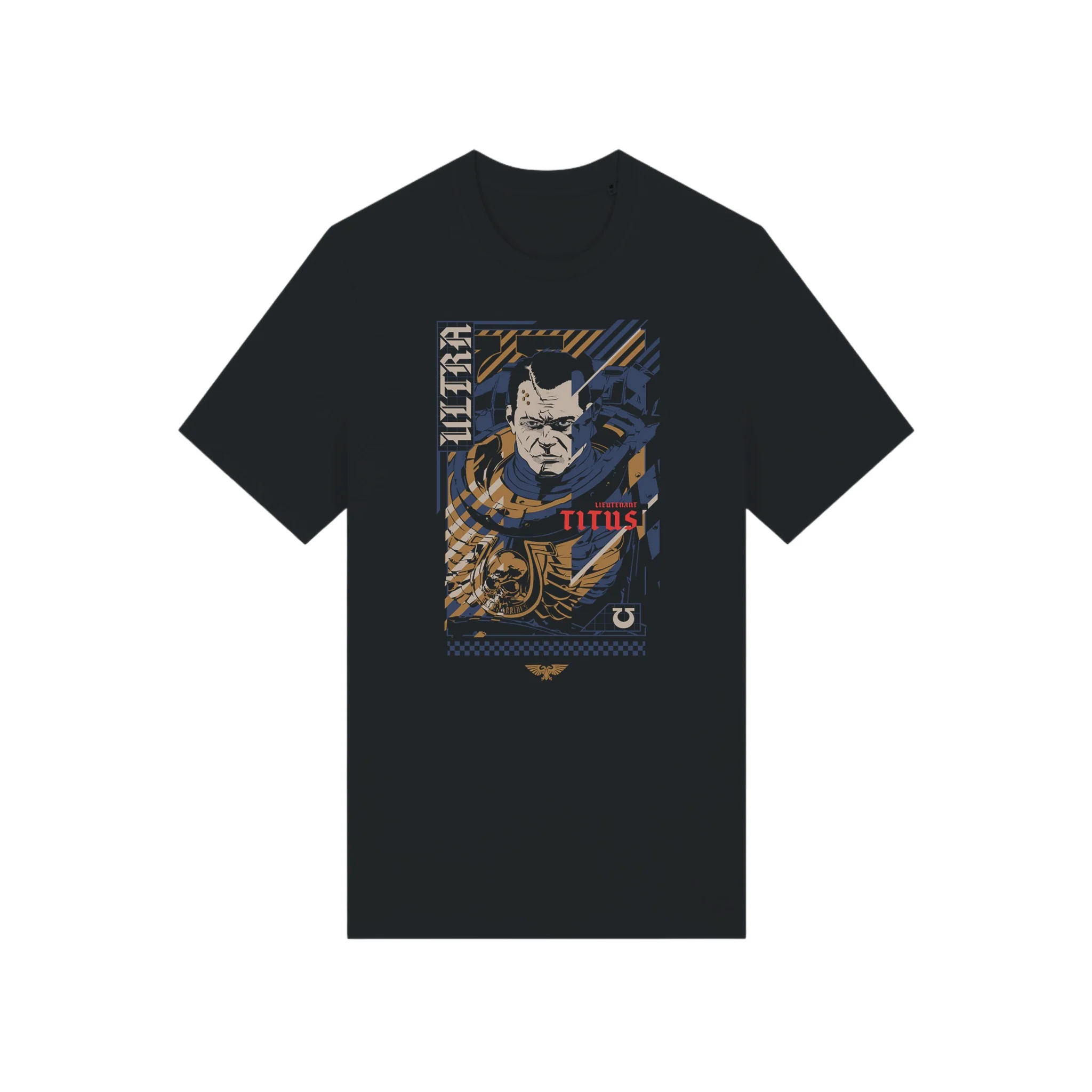 Warhammer 40,000: Space Marine 2 Lieutenant Demetrian Titus T Shirt