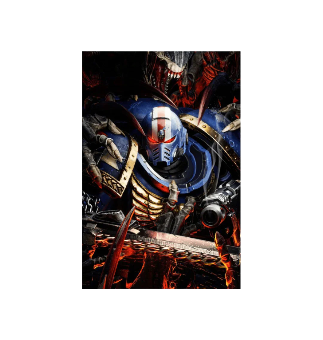 Warhammer 40,000: Space Marine 2 Lieutenant Titus Poster