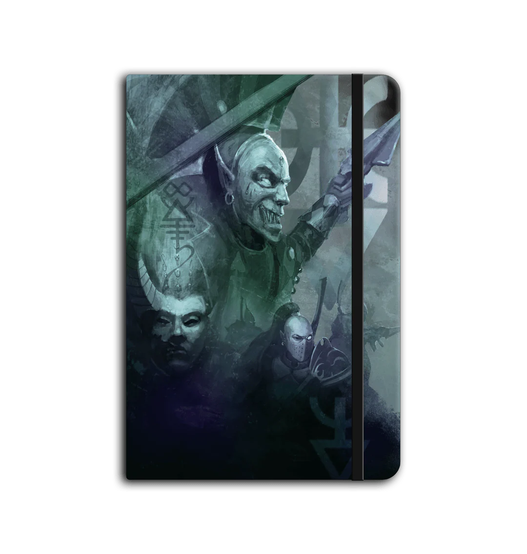 Aeldari Harlequins Notebook