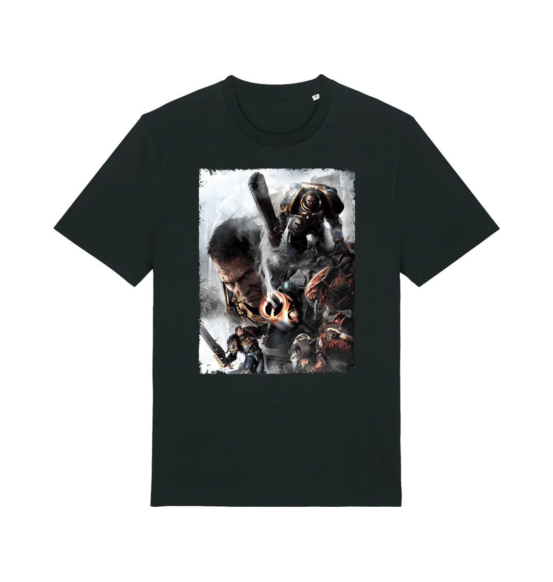 19914-warhammer-40-000-space-marine-anniversary-edition-distressed-t-shirt-1.webp Warhammer 40,000: Space Marine Anniversary Edition Distressed T Shirt
