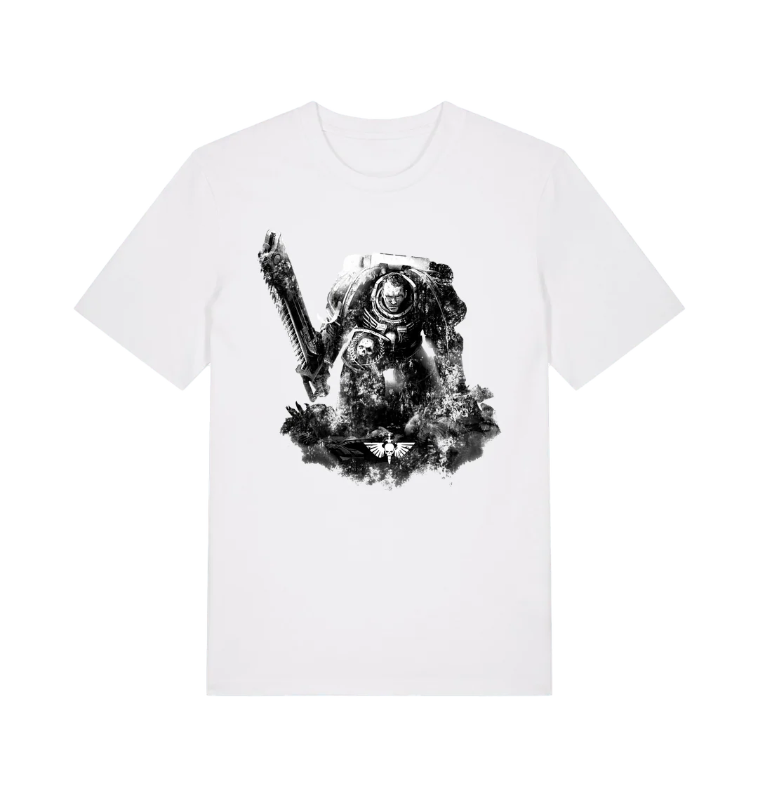 20068-warhammer-40-000-space-marine-titus-white-t-shirt-1.webp Warhammer 40,000: Space Marine Titus White T Shirt