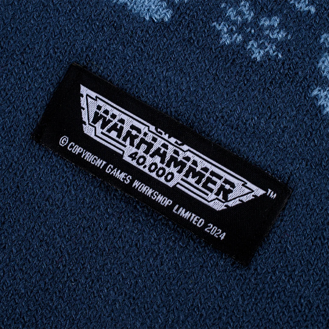 20141-warhammer-40-000-space-wolves-hat-and-scarf-set-3.webp Warhammer 40,000: Space Wolves Hat and Scarf Set