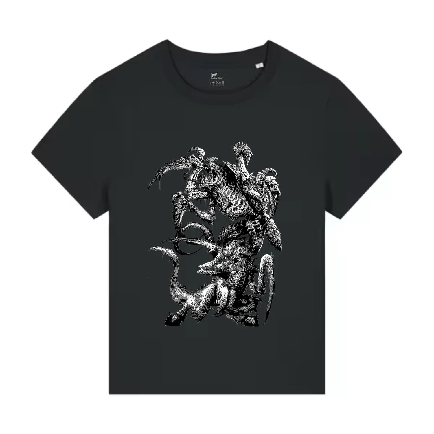 20394-black-xl-black-xl-variation-1.webp Warhammer 40,000: Tyranids Fitted T Shirt