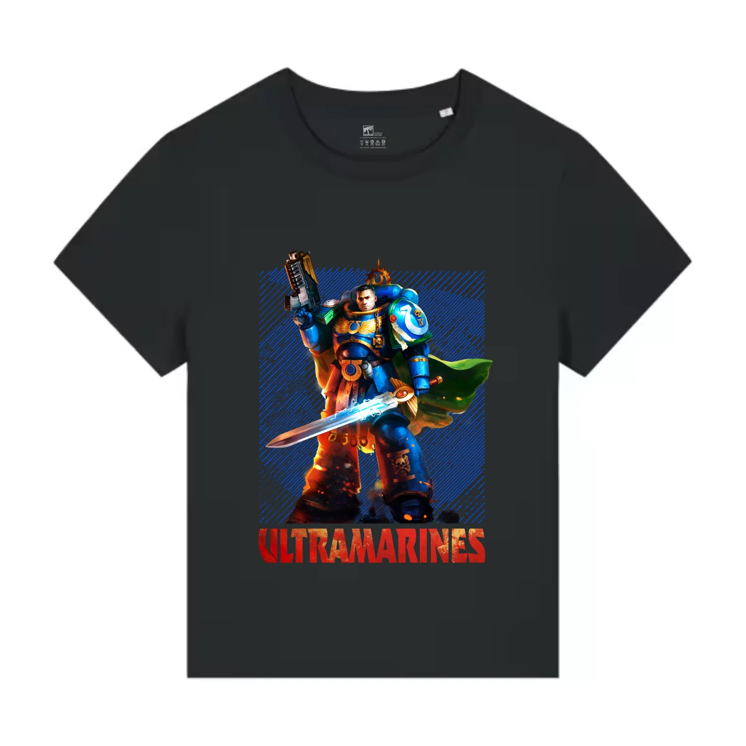 20533-black-2xl-black-2xl-variation-1.webp Warhammer 40,000: Ultramarines Fitted T Shirt
