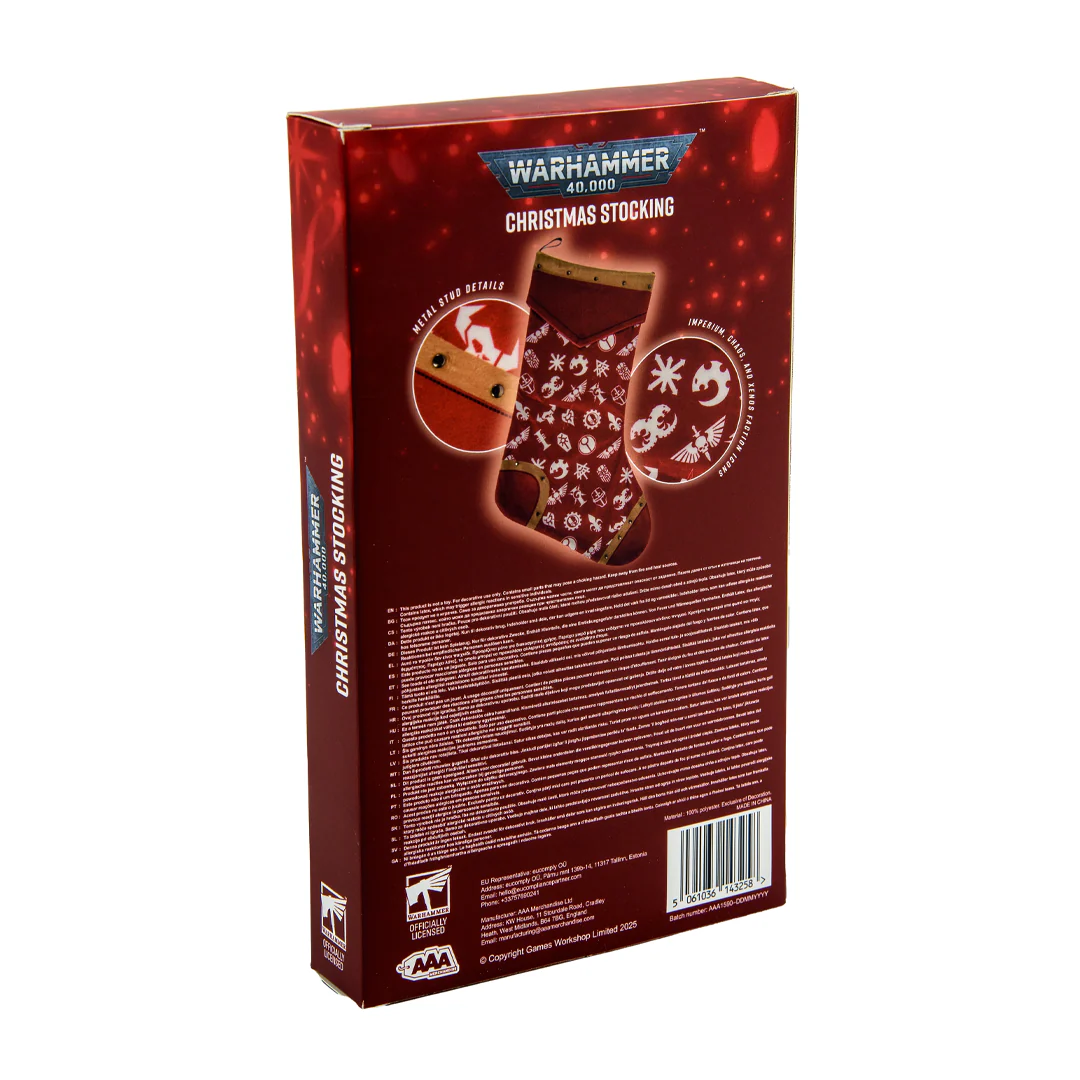 Warhammer 40000: Multi Faction Red Stocking