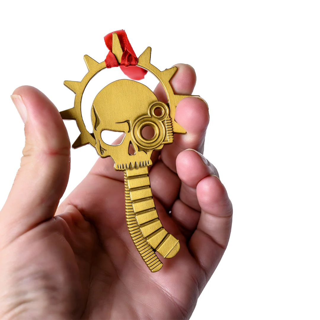 20826-warhammer-40000-servo-skull-with-halo-hanging-decoration-3.webp Warhammer 40000:Servo Skull with Halo Hanging Decoration
