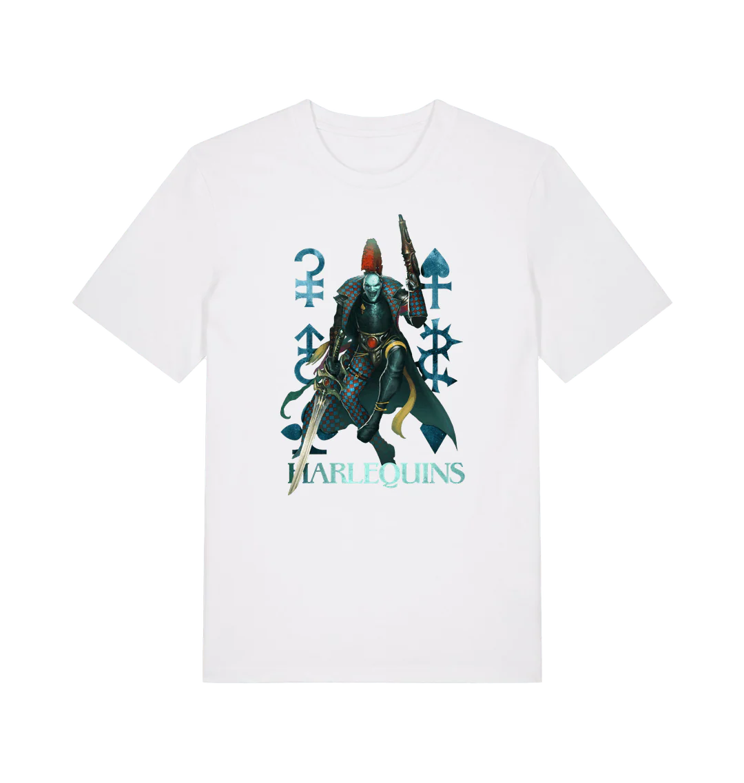 Harlequins "Troupe Master" White T Shirt