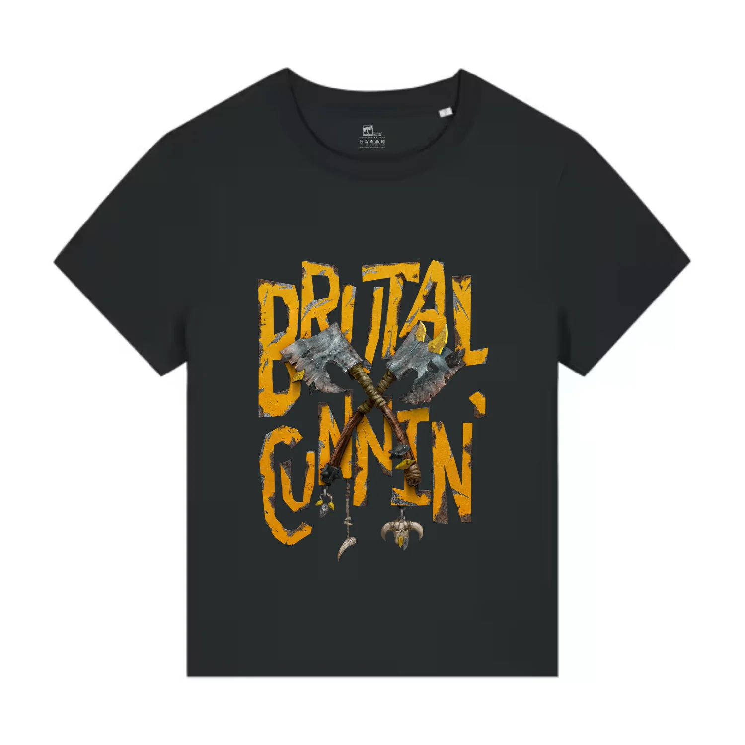 21947-warhammer-age-of-sigmar-orruk-warclans-fitted-t-shirt-1.webp Warhammer Age of Sigmar: Orruk Warclans Fitted T Shirt