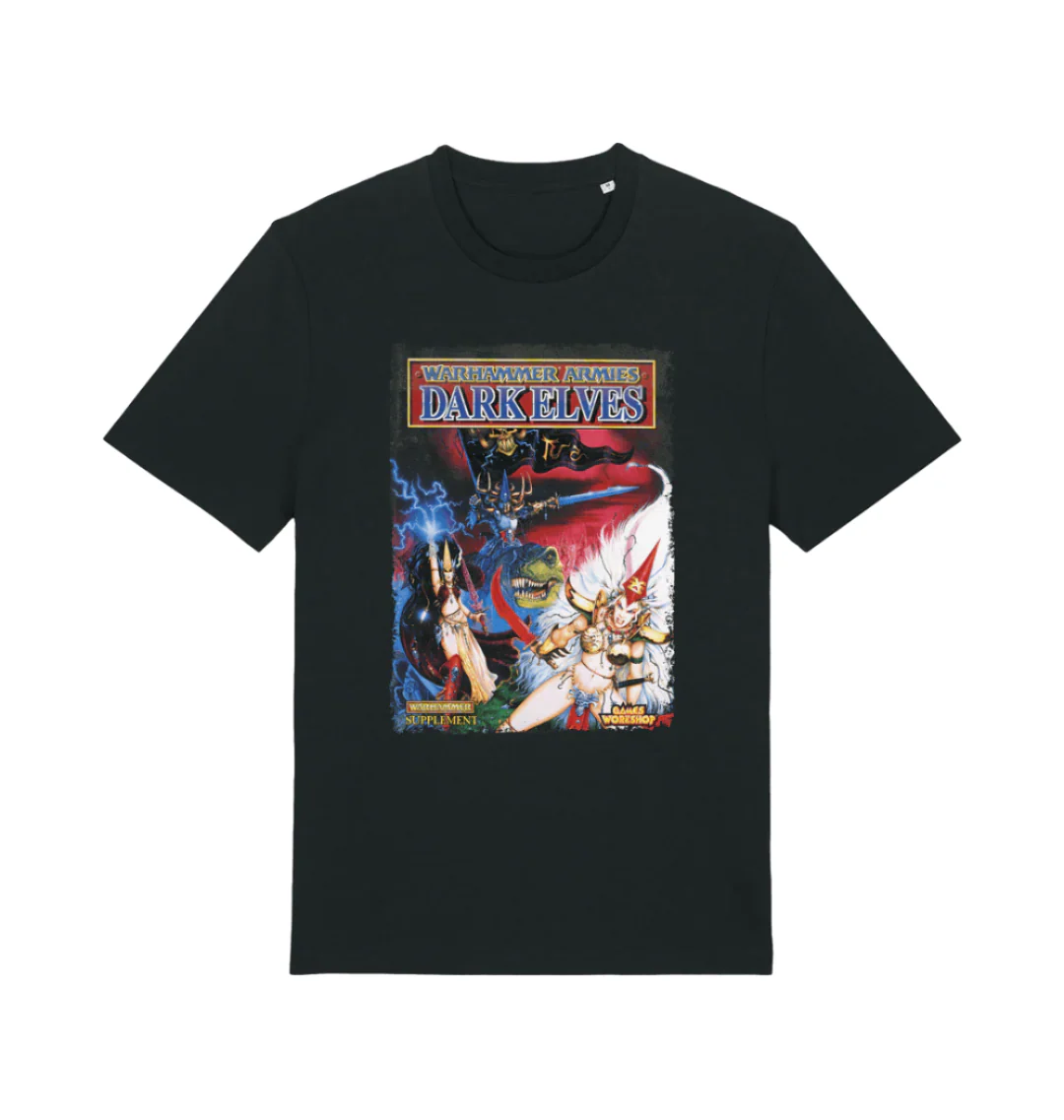 22093-warhammer-fantasy-battle-4th-edition-warhammer-armies-dark-elves-t-shirt-2.webp Warhammer Fantasy Battle 4th Edition - Warhammer Armies: Dark Elves T Shirt