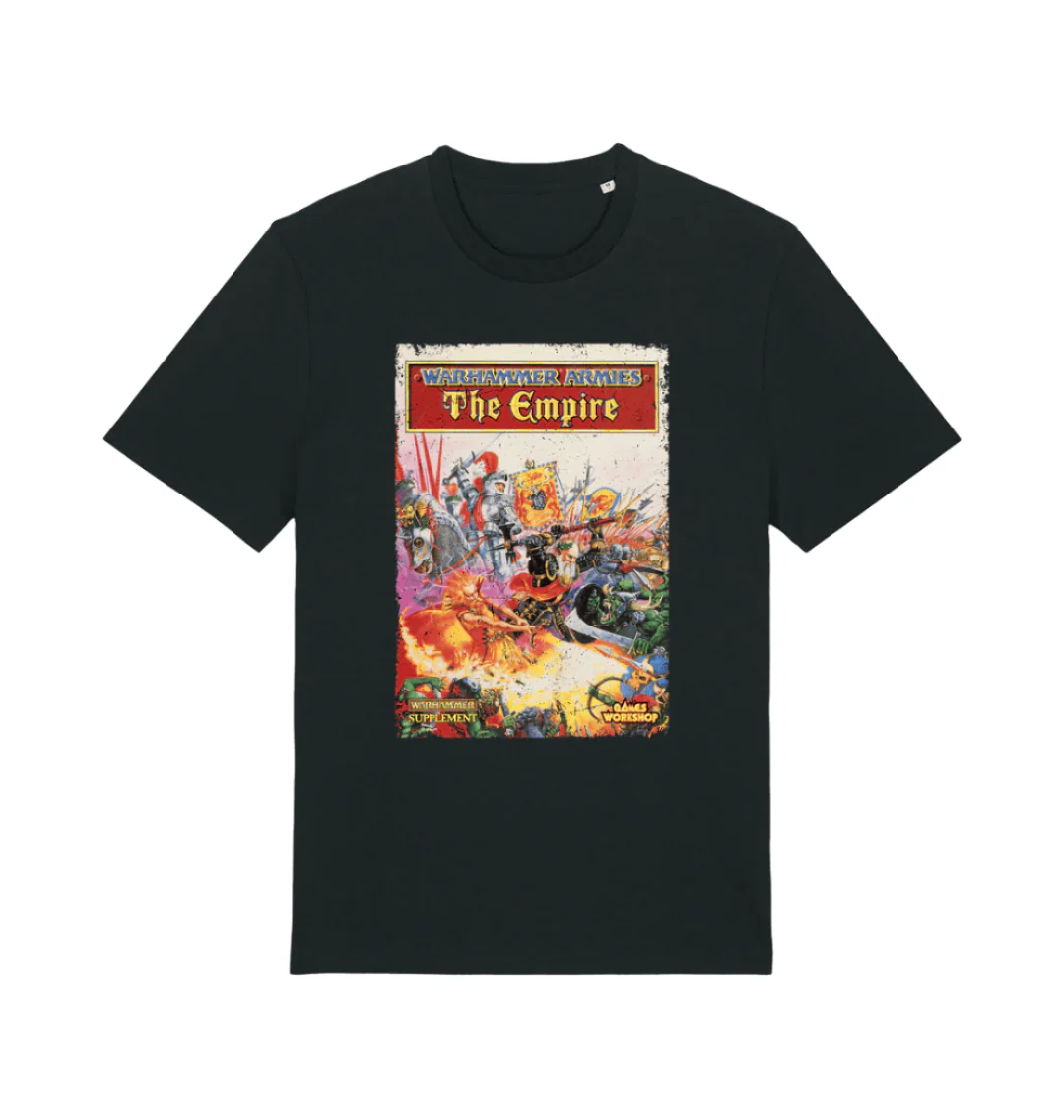 22229-black-xxs-black-xxs-variation-1.webp Warhammer Fantasy Battle 4th Edition - Warhammer Armies: The Empire T Shirt