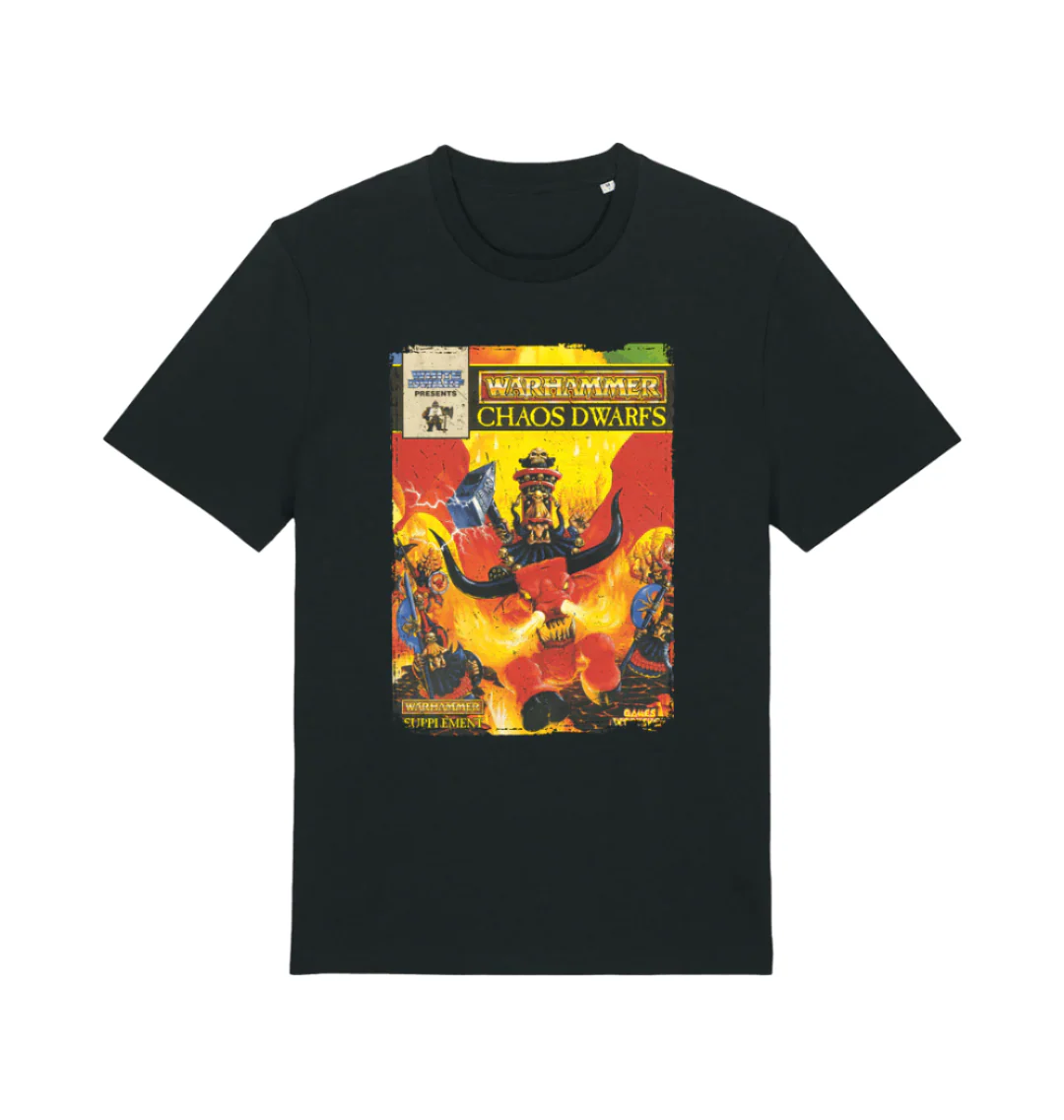 22290-warhammer-fantasy-battle-4th-edition-white-dwarf-presents-chaos-dwarfs-t-shirt-2.webp Warhammer Fantasy Battle 4th Edition - White Dwarf Presents: Chaos Dwarfs T Shirt