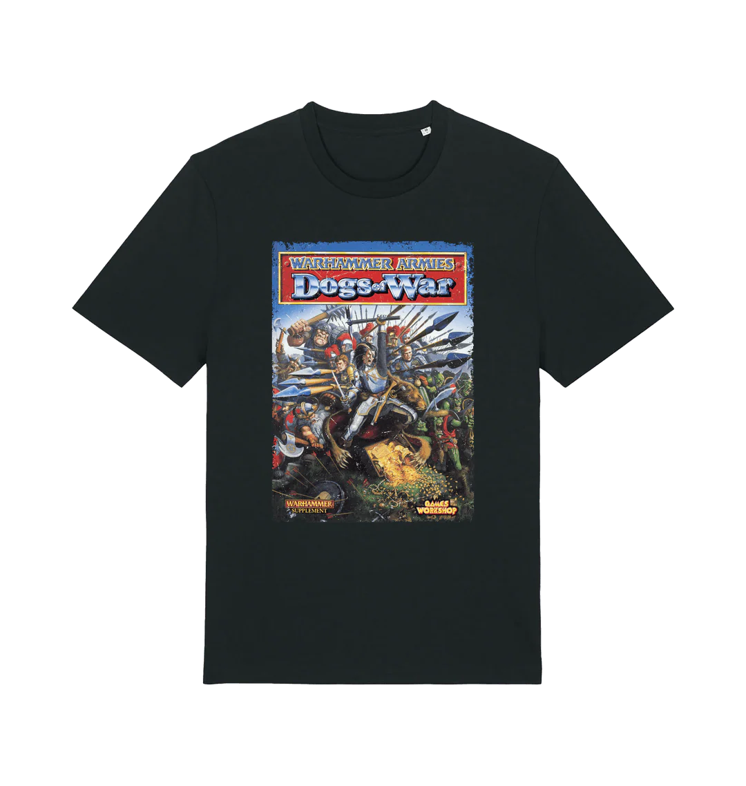 22509-black-xs-black-xs-variation-1.webp Warhammer Fantasy Battle 5th Edition - Warhammer Armies: Dogs of War T Shirt