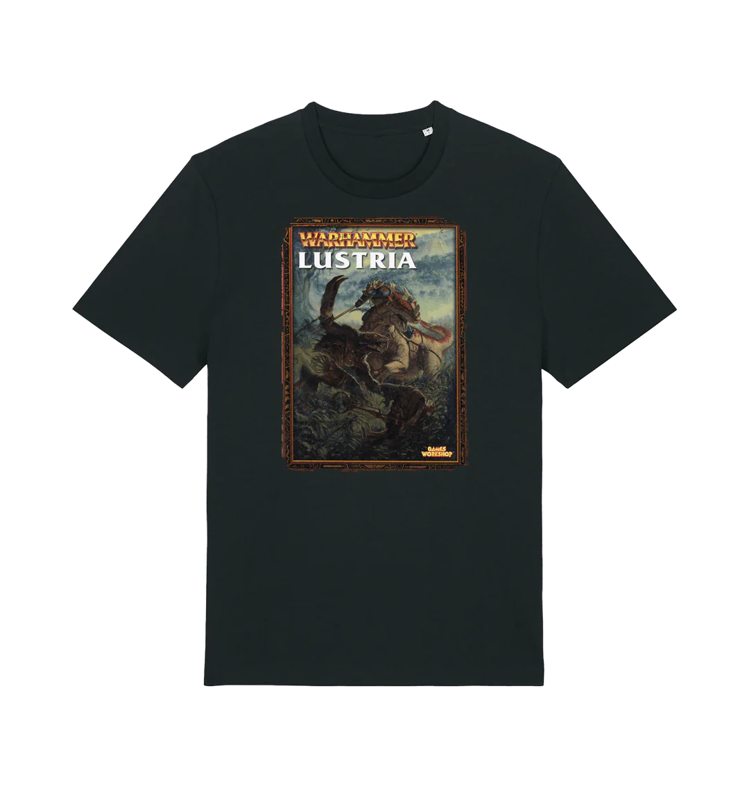 22632-warhammer-fantasy-battle-6th-edition-lustria-t-shirt-1.webp Warhammer Fantasy Battle 6th Edition - "Lustria" T Shirt