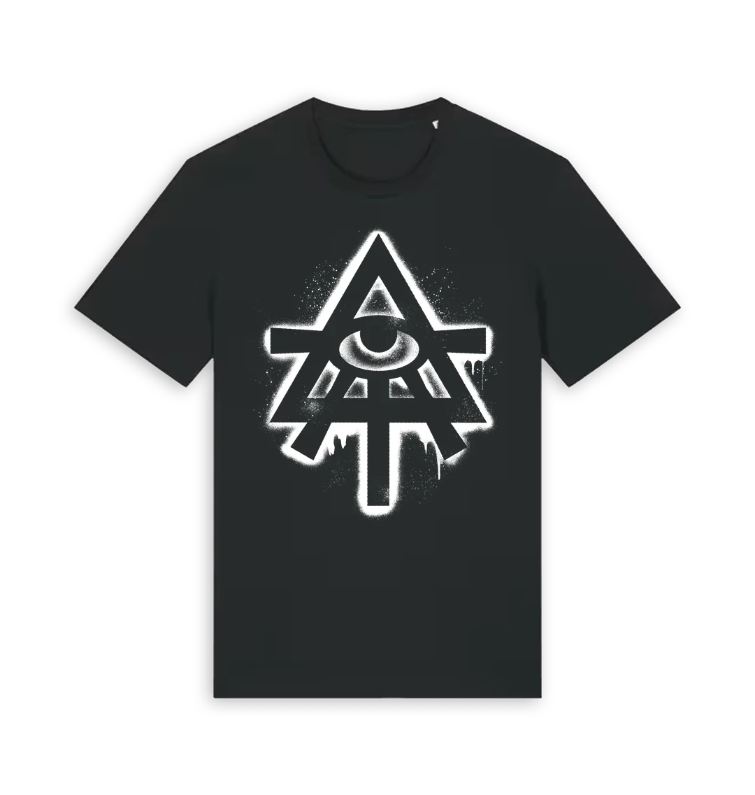 2366-black-s-black-s-variation-1.webp Warhammer 40,000: Aeldari Graffiti Insignia T Shirt
