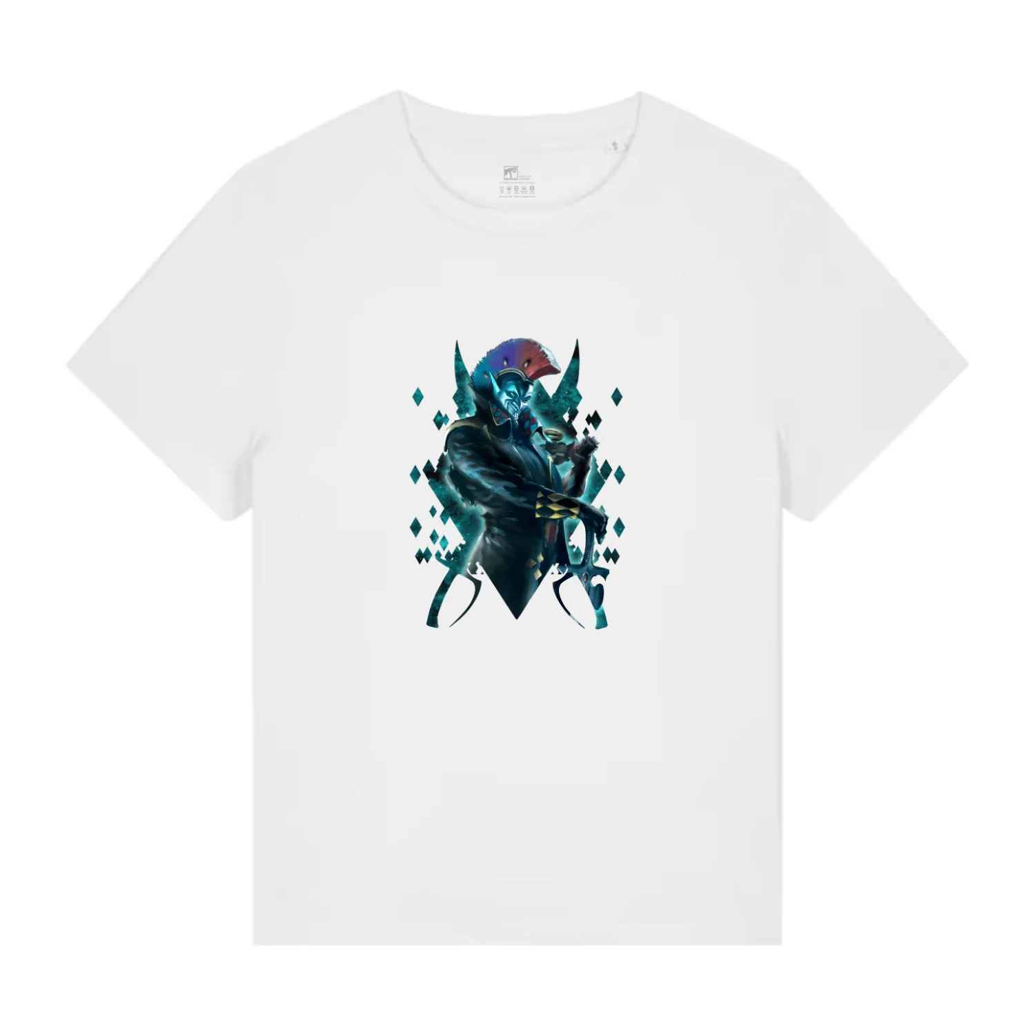 2546-white-xl-white-xl-variation-1.webp Warhammer 40,000: Aeldari Harlequin Fitted T Shirt