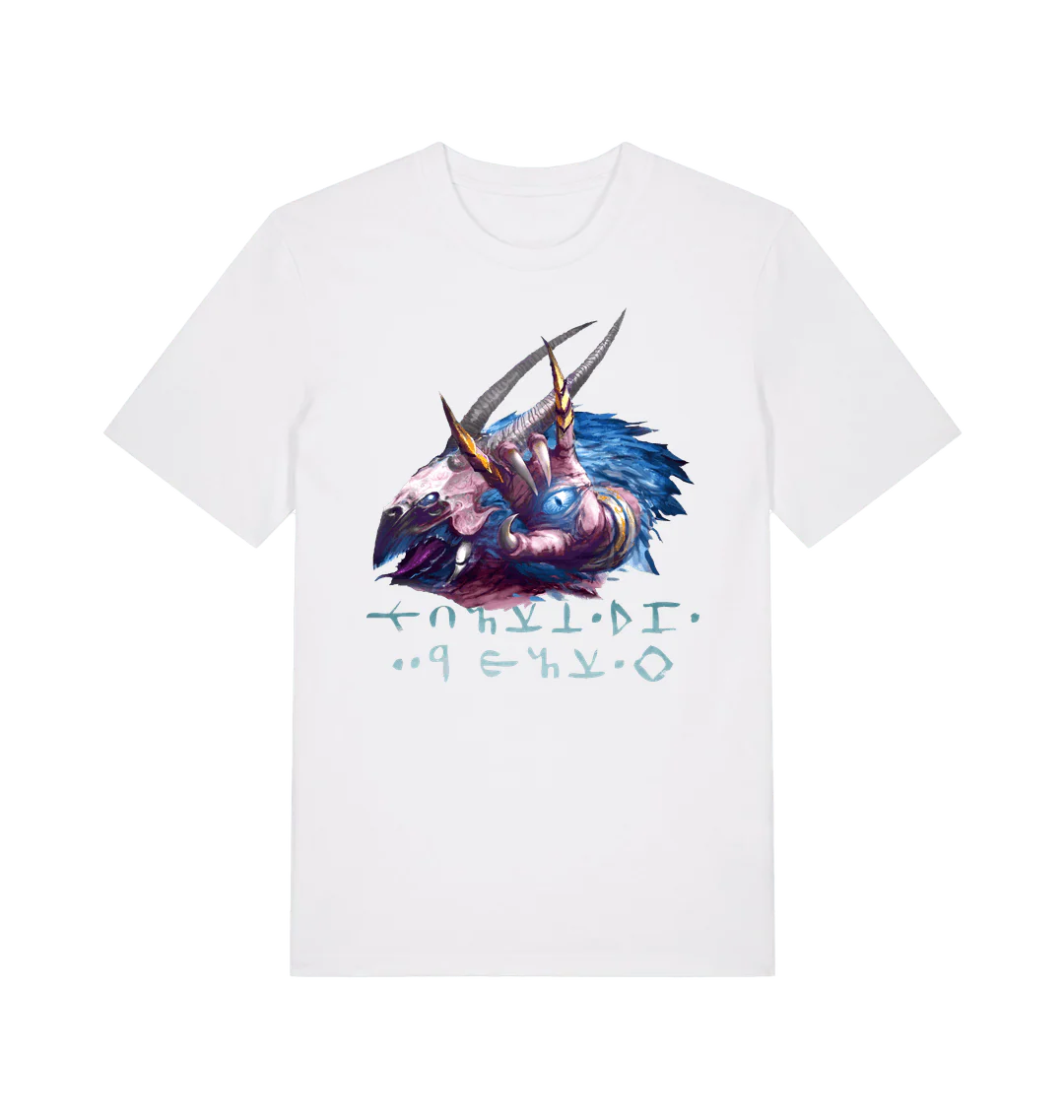 "Herald of Tzeentch" White T-Shirt