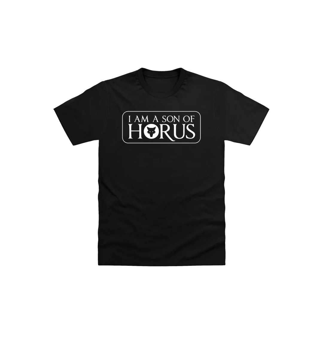 "I Am A Son of Horus" Kids T Shirt