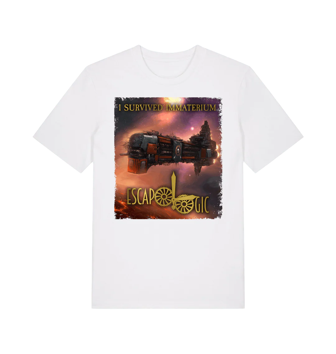 "I survived Immaterium" White T Shirt