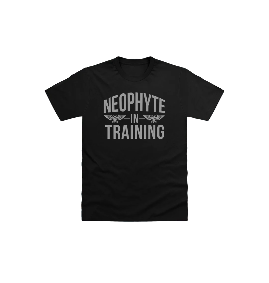 "Neophyte In Training" Kids T Shirt