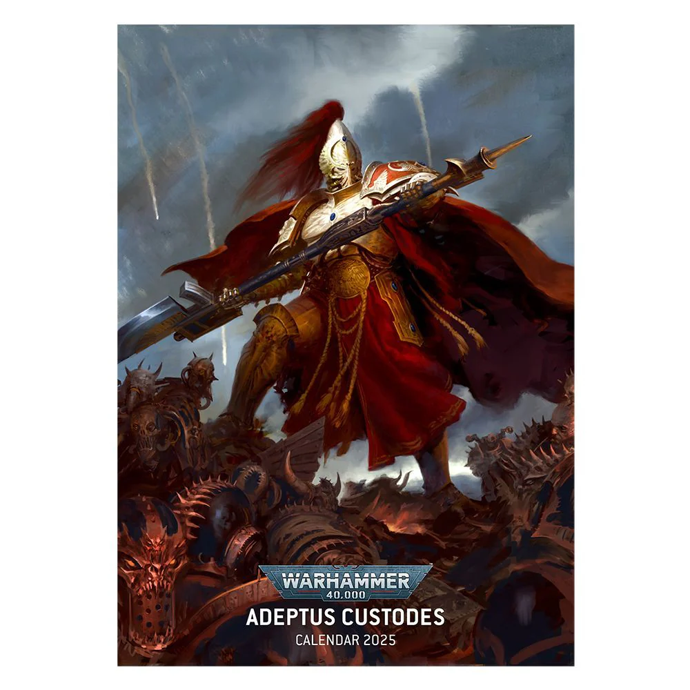 Adeptus Custodes 2025 Calendar