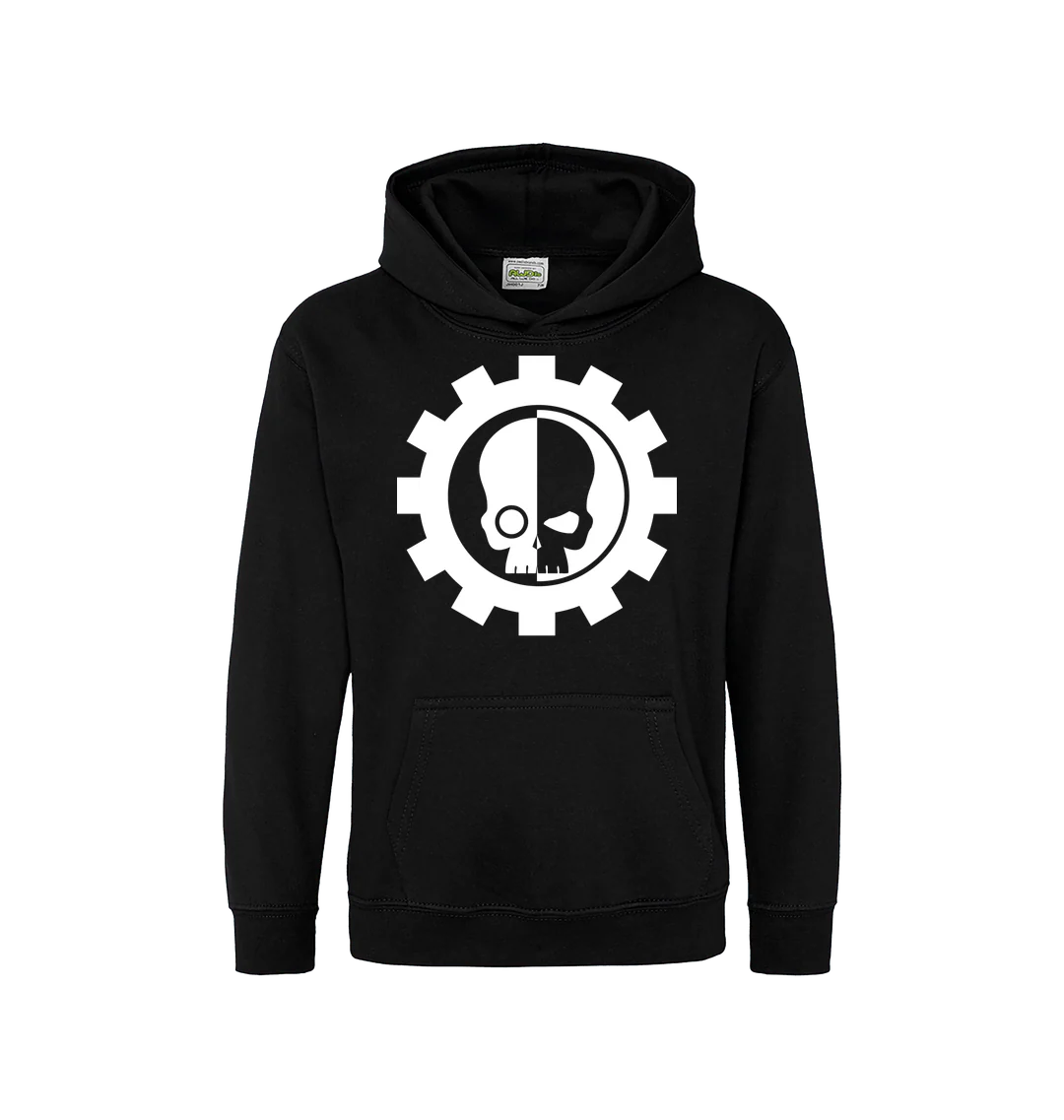 Adeptus Mechanicus Insignia Kids Hoodie