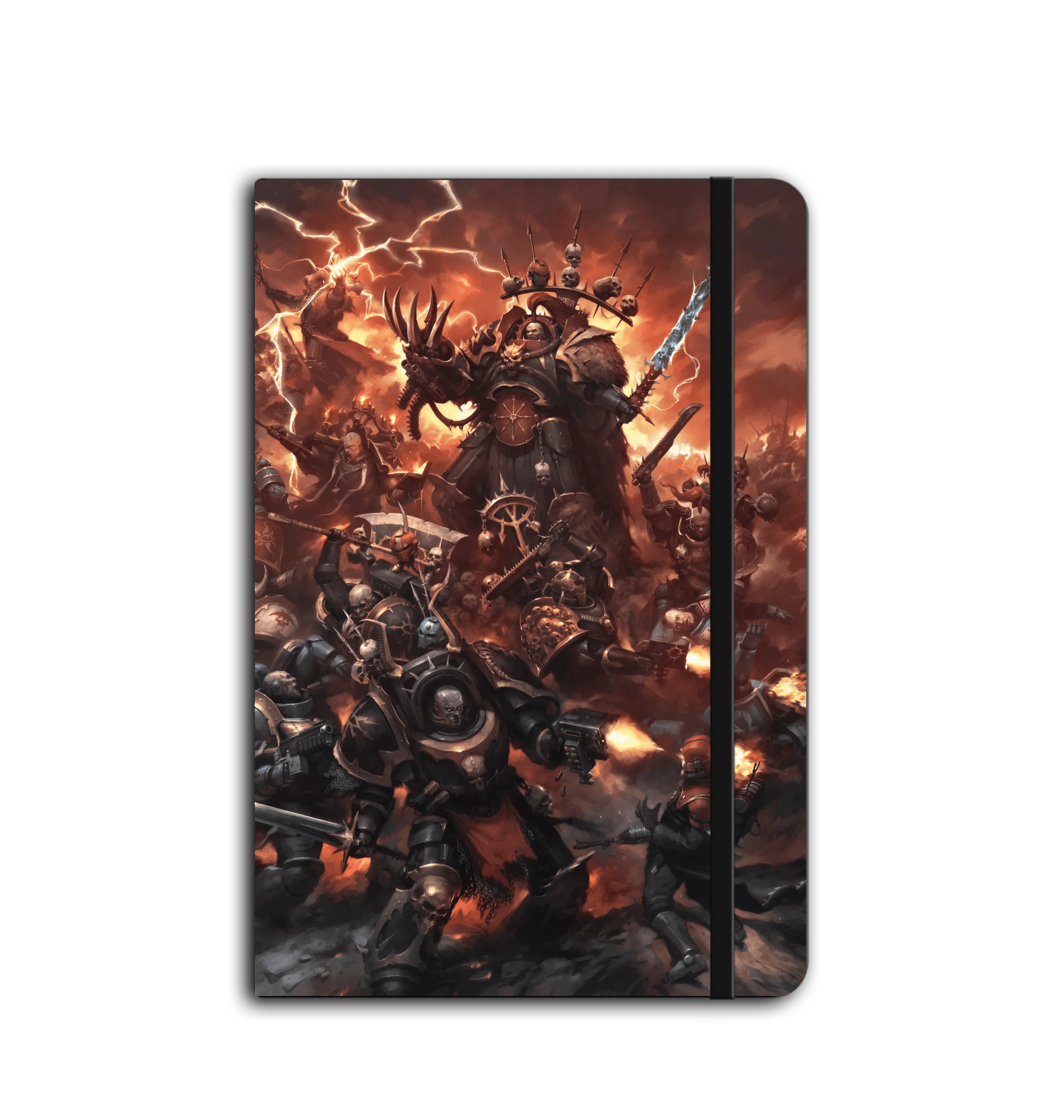 Black Legion Art Unruled Notebook