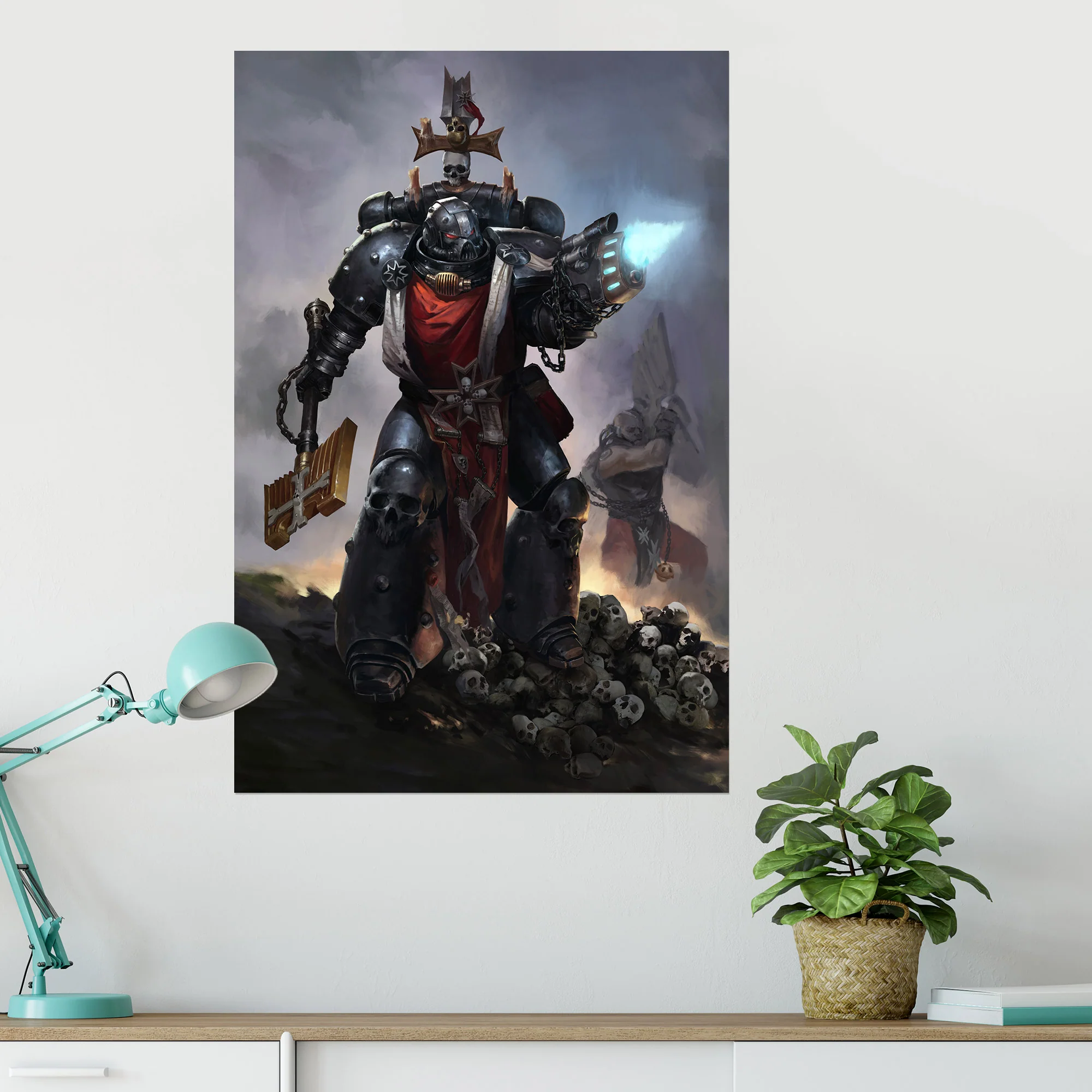 Black Templars Grimaldus Poster