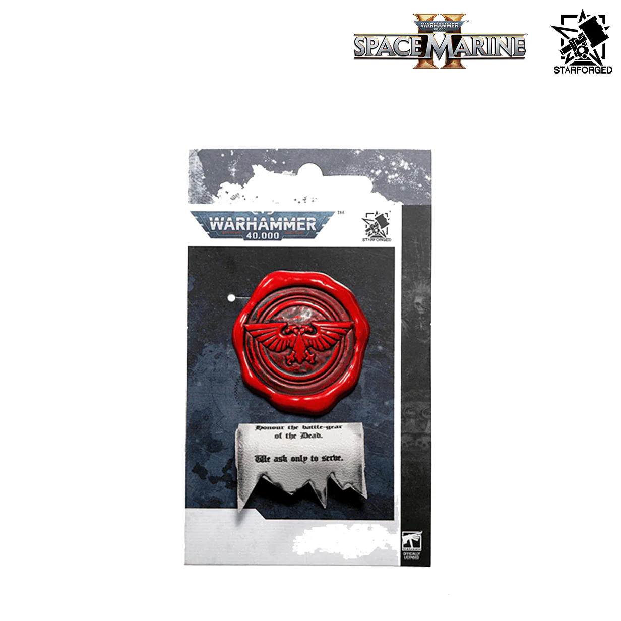 Space Marine 2 Imperial Aquila Purity Seal Brooch