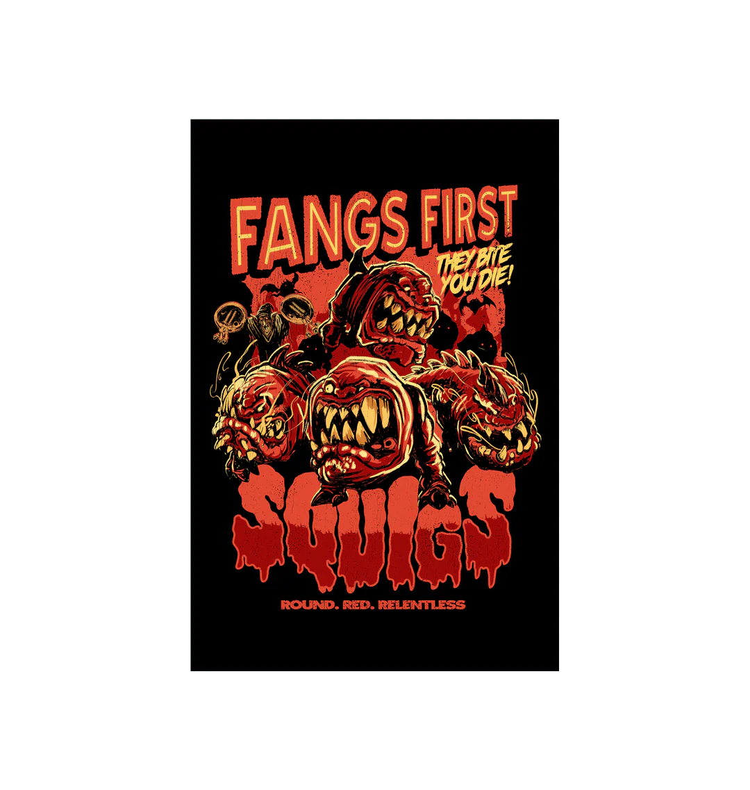Squigs 'Grindhouse' Poster