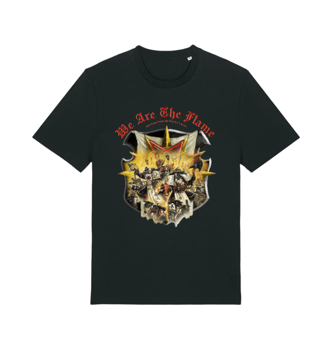 3247-black-templars-we-are-the-flame-t-shirt-1.webp Black Templars: We Are The Flame T Shirt