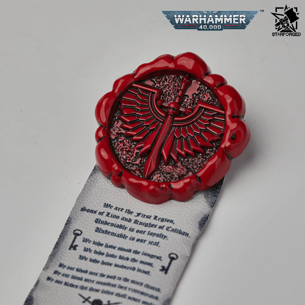 331-starforged-warhammer-40-000-dark-angels-purity-seal-brooch-3.webp Starforged Warhammer 40,000 Dark Angels Purity Seal Brooch