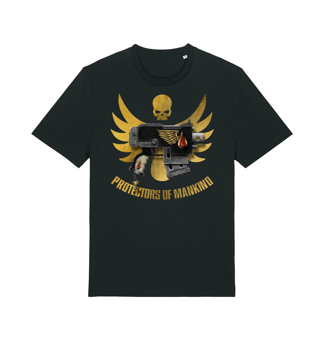 3313-black-2xl-black-2xl-variation-1.webp Blood Angels - Protectors of Mankind T-Shirt