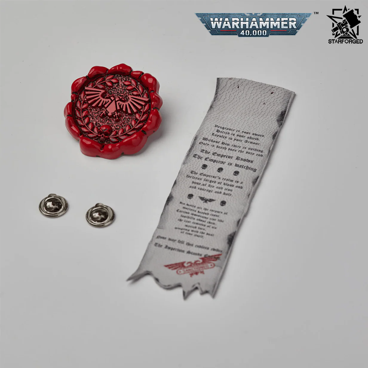 332-starforged-warhammer-40-000-imperial-aquila-purity-seal-brooch-3.webp Starforged Warhammer 40,000 Imperial Aquila Purity Seal Brooch