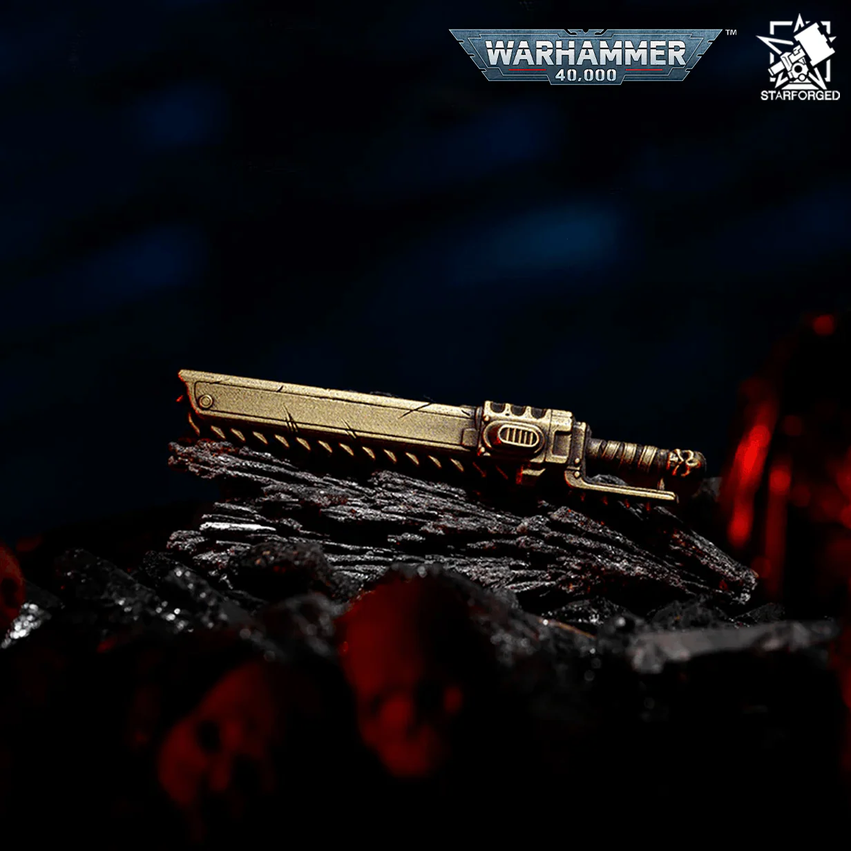 334-starforged-warhammer-40-000-space-marine-2-titus-s-chainsword-keychain-2.webp Starforged Warhammer 40,000: Space Marine 2 Titus‘s Chainsword Keychain