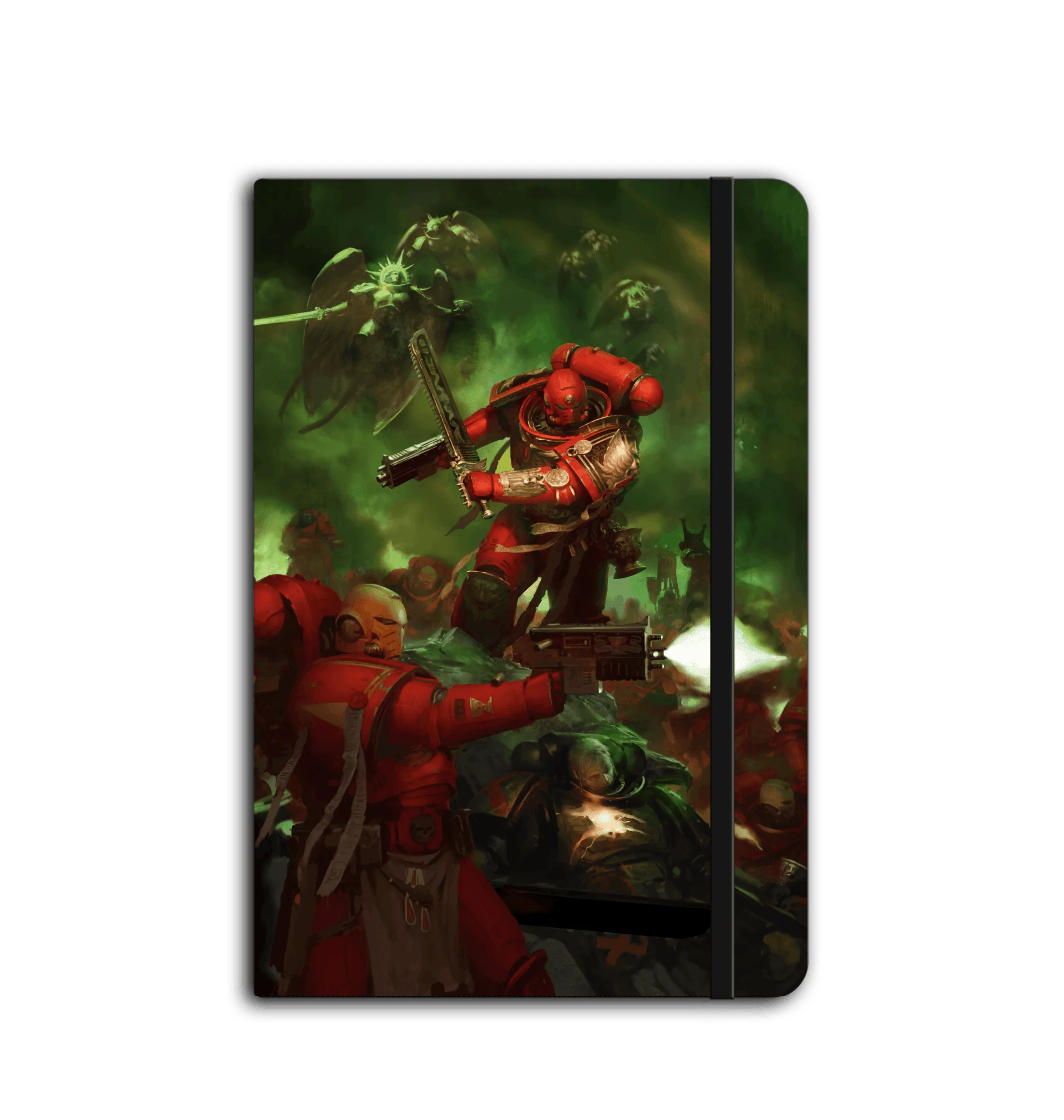 Blood Angels Artwork Unruled Notebook