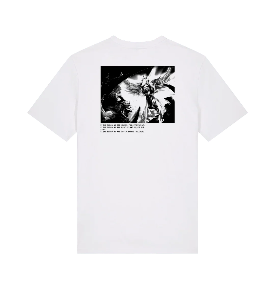 Blood Angels By The Blood White T Shirt