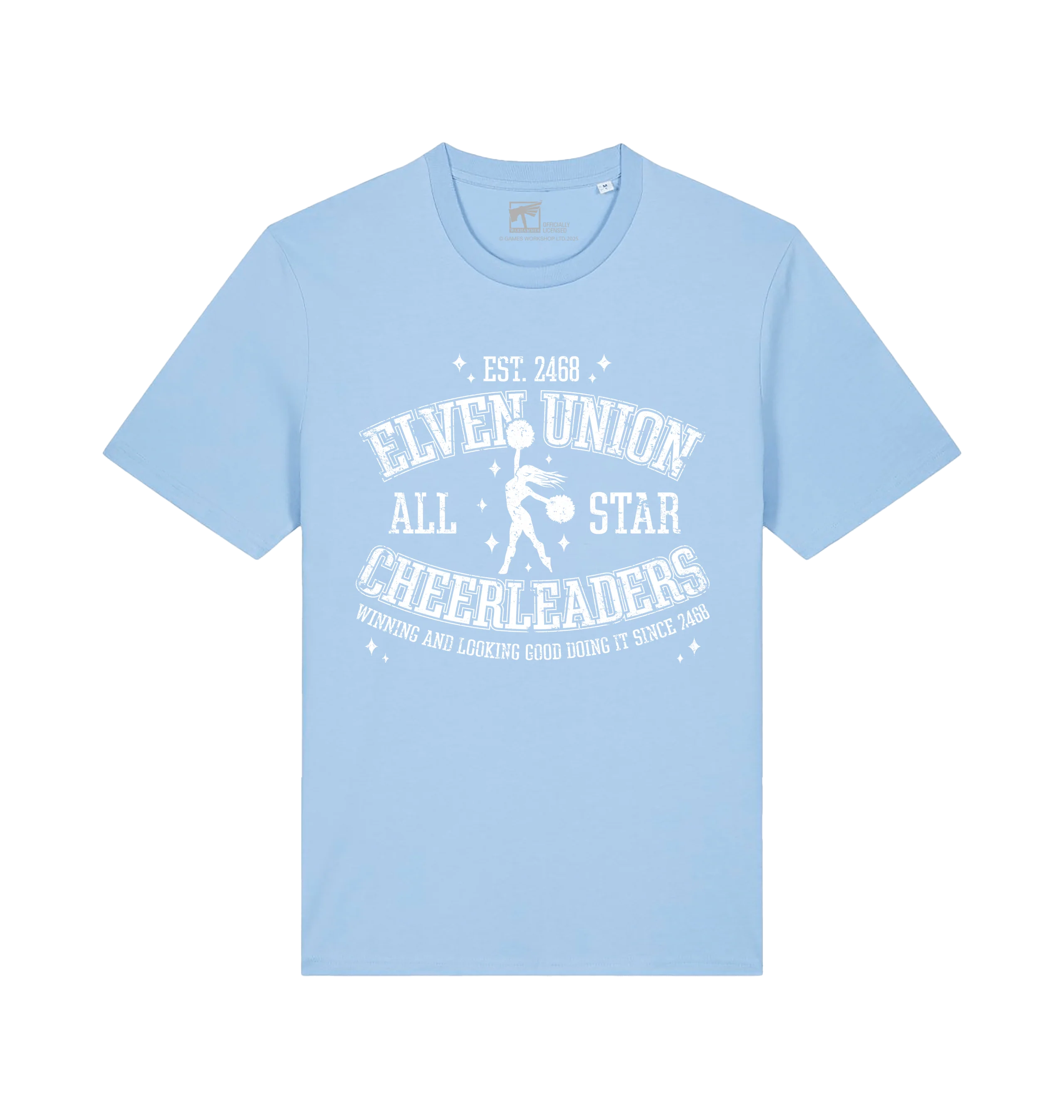 3524-blood-bowl-elven-union-cheerleaders-t-shirt-1.webp Blood Bowl: Elven Union Cheerleaders T Shirt