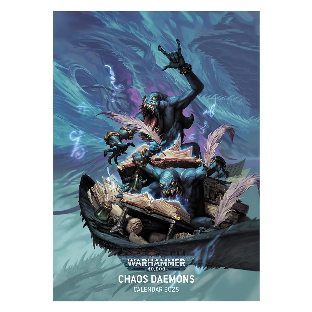 Chaos Daemons 2025 Calendar