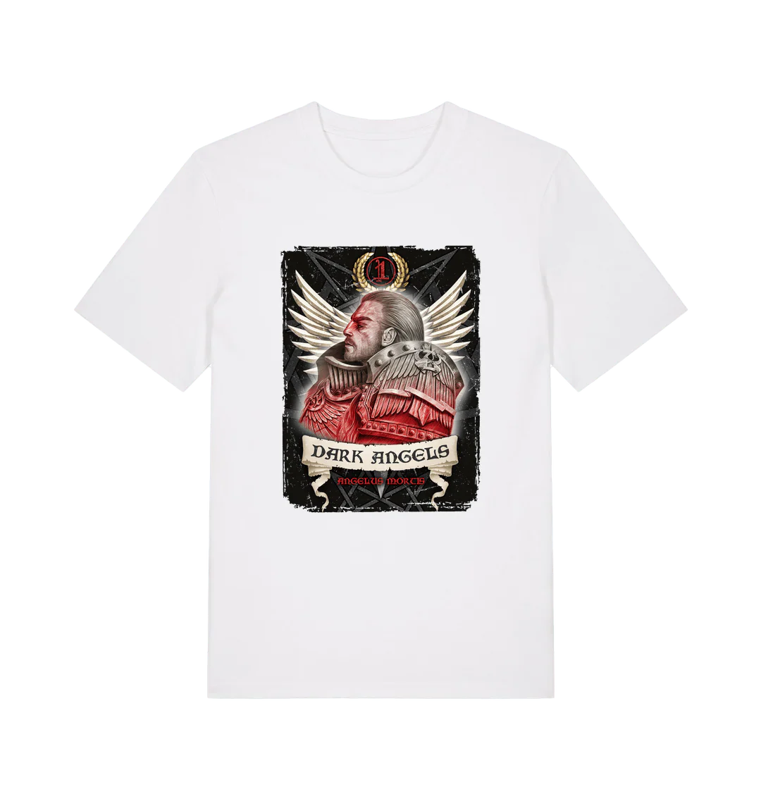 Dark Angels - Lion El'Jonson White T Shirt
