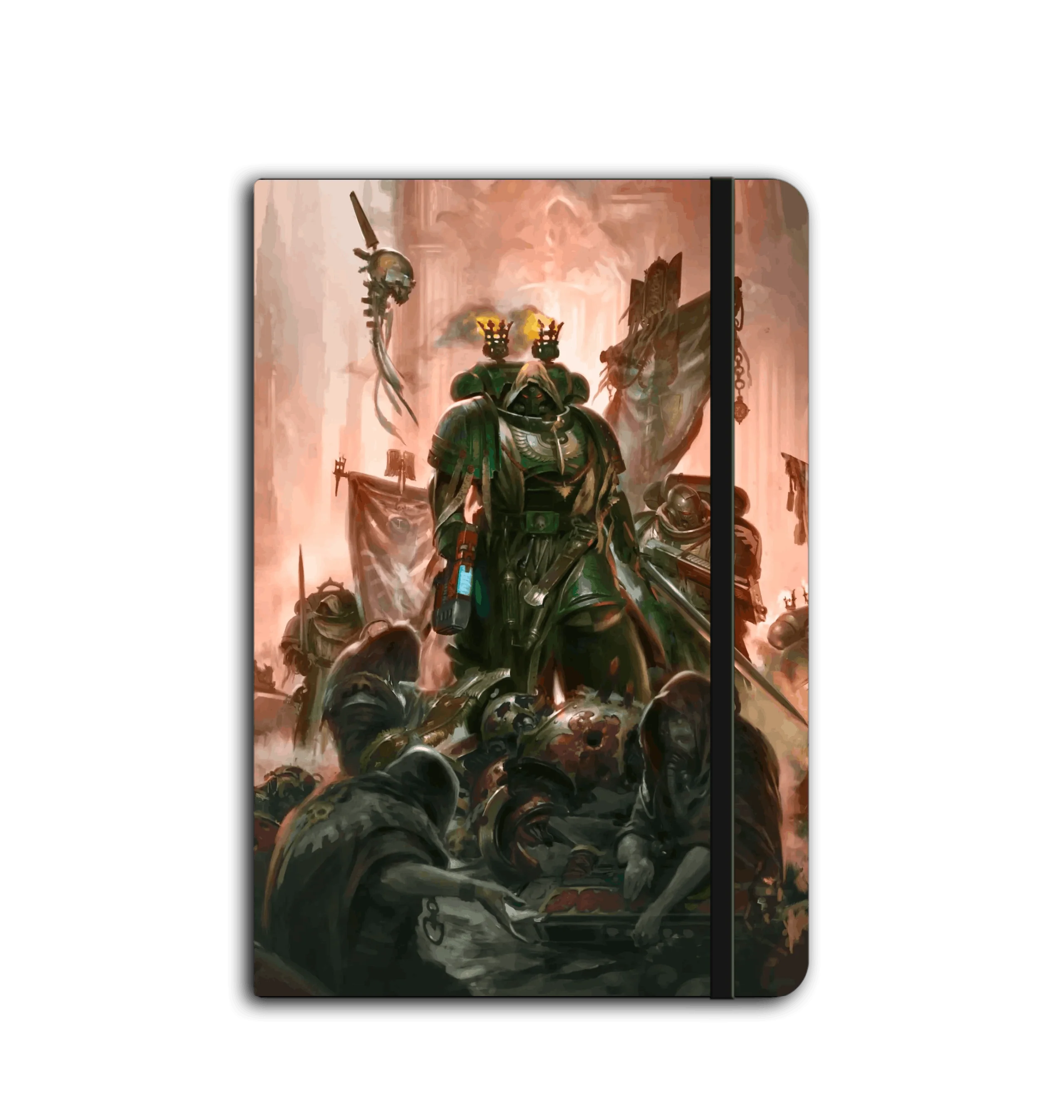 Dark Angels Art Unruled Notebook