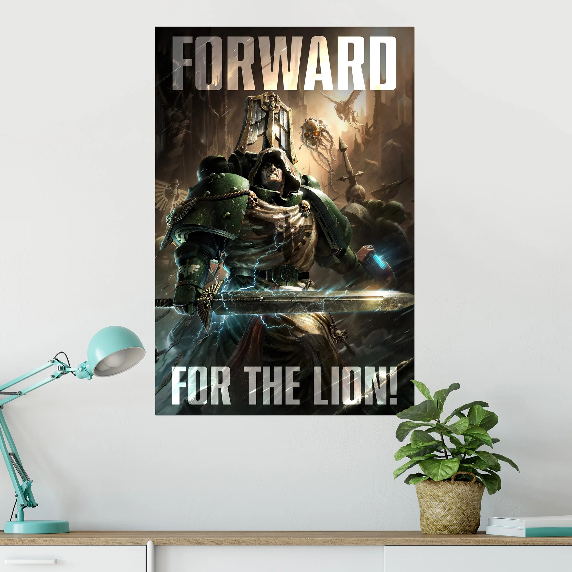 Dark Angels For The Lion Poster